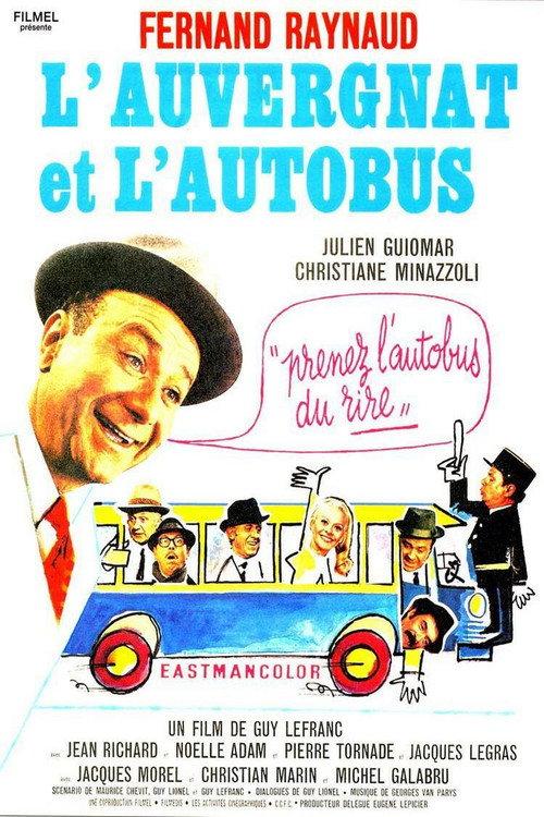 L'Auvergnat et l'Autobus 1969 official movie poster
