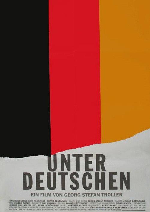 Unter Deutschen 1995 official movie poster