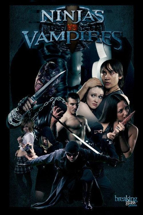 Ninjas vs. Vampires 2010 official movie poster