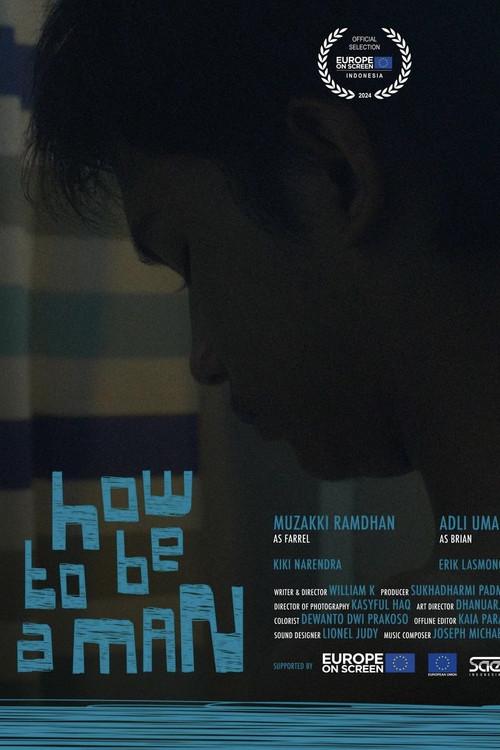 How to Be a Man 2024 official movie poster