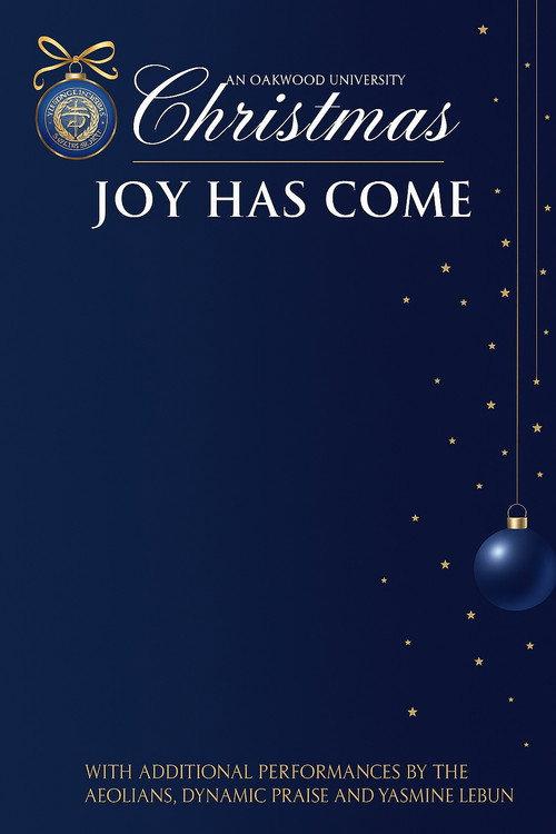 An Oakwood University Christmas: Joy Has Come 2023 official movie poster
