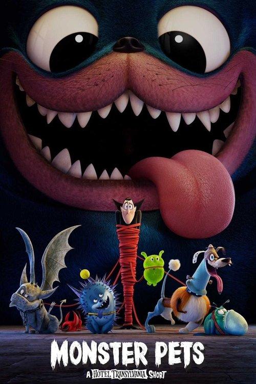Monster Pets: A Hotel Transylvania Short 2021 official movie poster