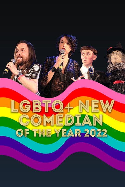 LGBTQ+ New Comedian of the Year 2022 2023 official movie poster