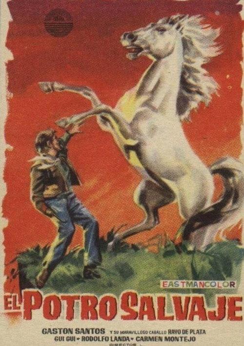 El potro salvaje 1958 official movie poster
