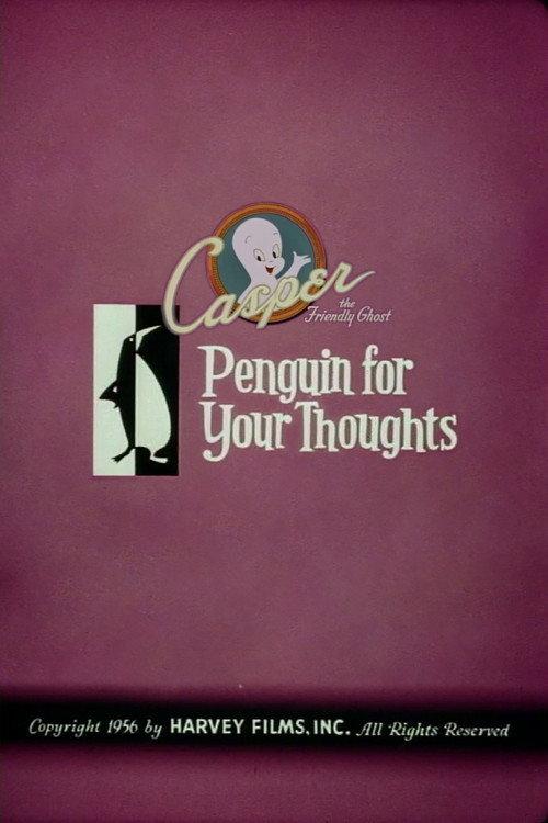 Penguin for Your Thoughts 1956 official movie poster