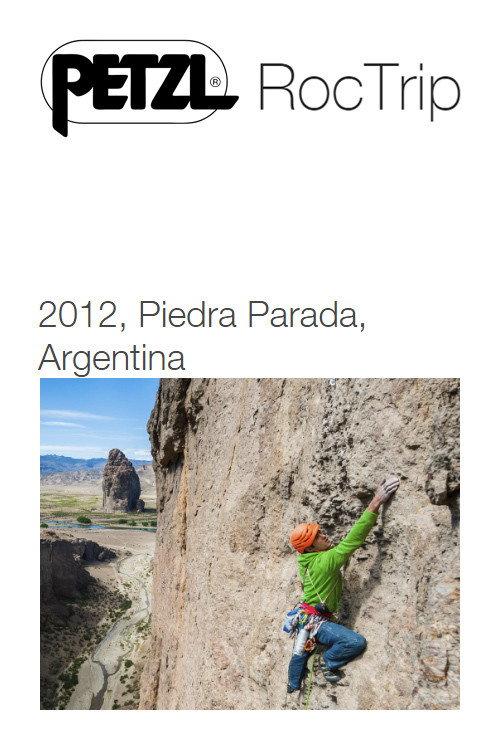 Petzl RocTrip Argentina 2012 2012 official movie poster