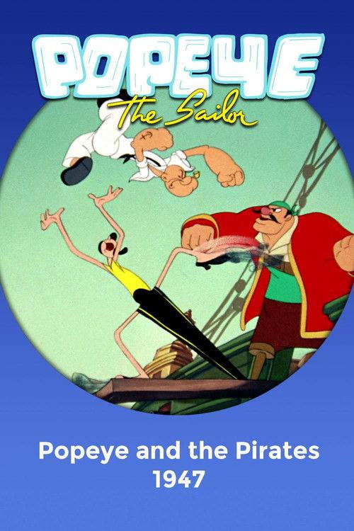 Popeye and the Pirates 1947 official movie poster