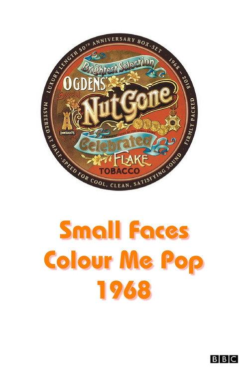 Small Faces: Colour Me Pop 1968 official movie poster