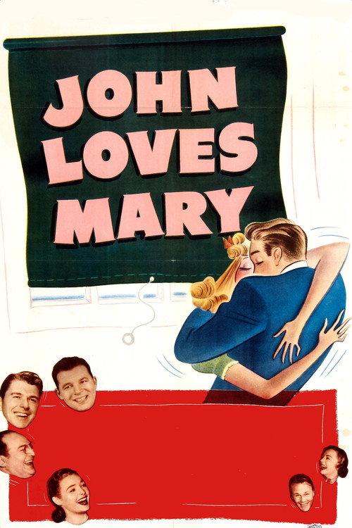 John Loves Mary 1949 official movie poster