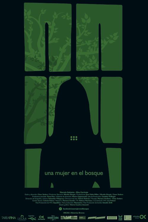 Una mujer en el bosque 2015 official movie poster