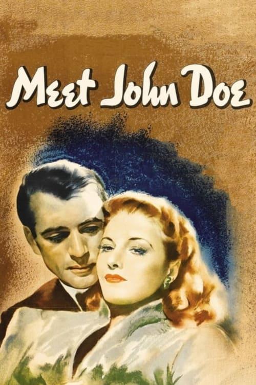 Meet John Doe 1941 official movie poster