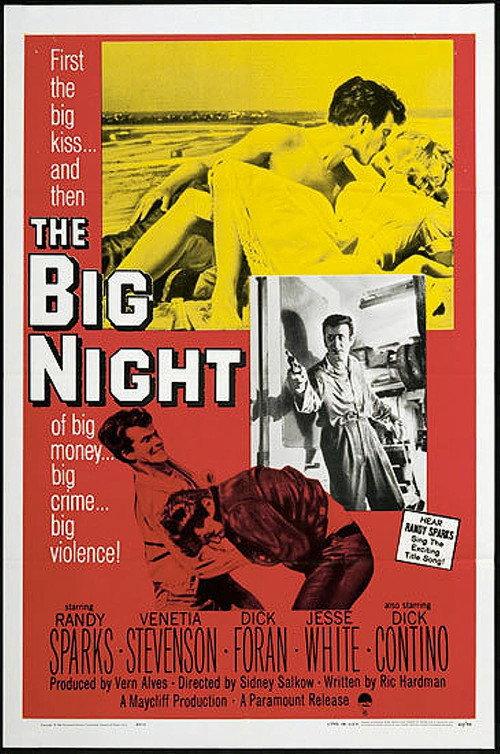 The Big Night 1960 official movie poster