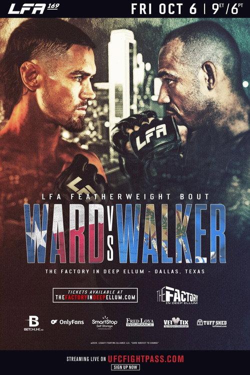 LFA 169: Ward vs. Walker 2023 official movie poster