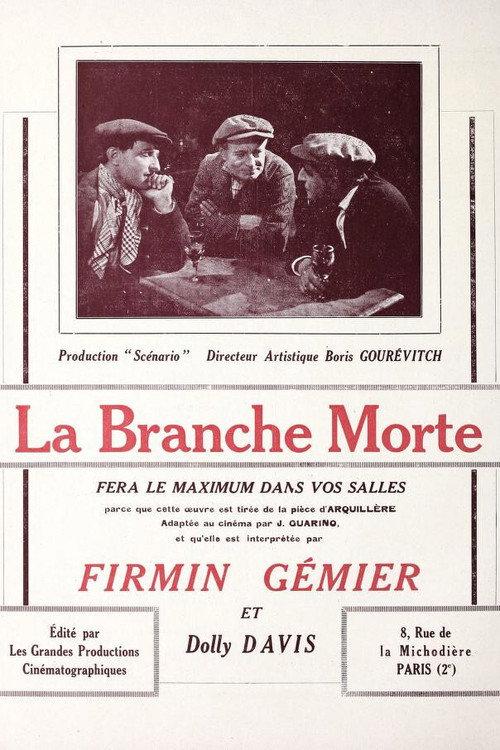 La branche morte 1926 official movie poster