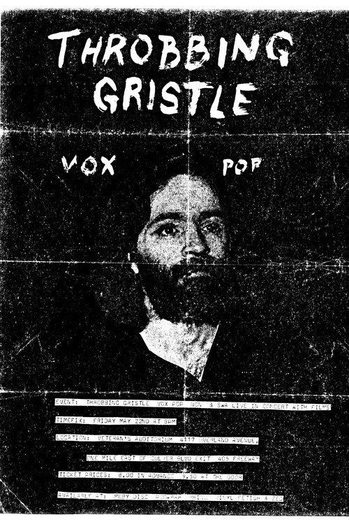 Throbbing Gristle: Mission of Dead Souls - The Last Live Performance of TG 1983 official movie poster