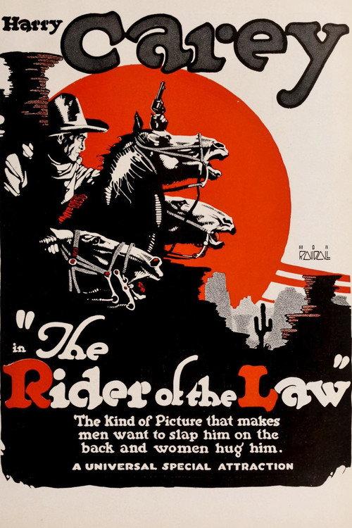 Rider of the Law 1919 official movie poster
