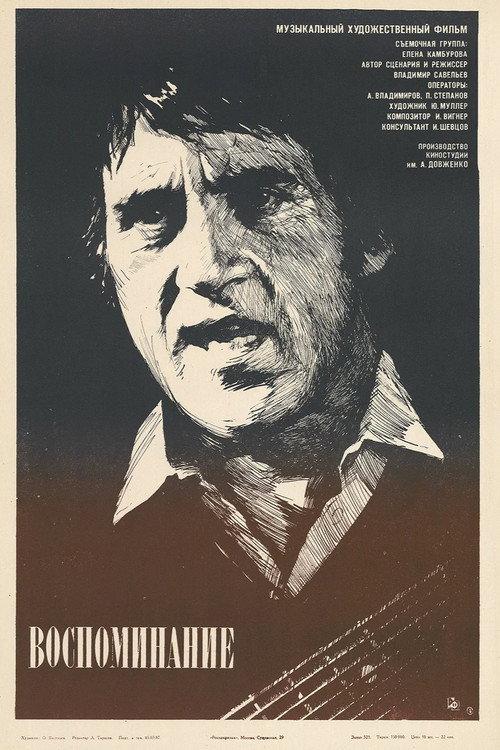Memoirs 1987 official movie poster