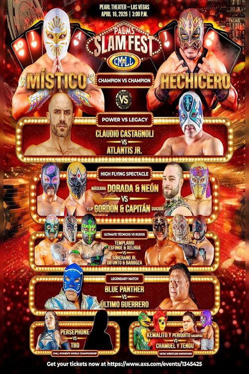 CMLL at Palms Slam Fest 2026 2026 official movie poster