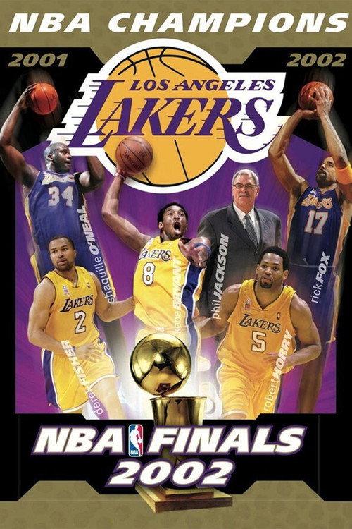 2001-2002 NBA Champions: Los Angeles Lakers 2002 official movie poster