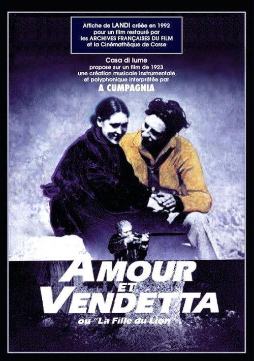 Amour et Vendetta 1923 official movie poster