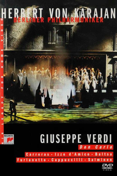 Herbert von Karajan: Verdi: Don Carlo 1986 official movie poster