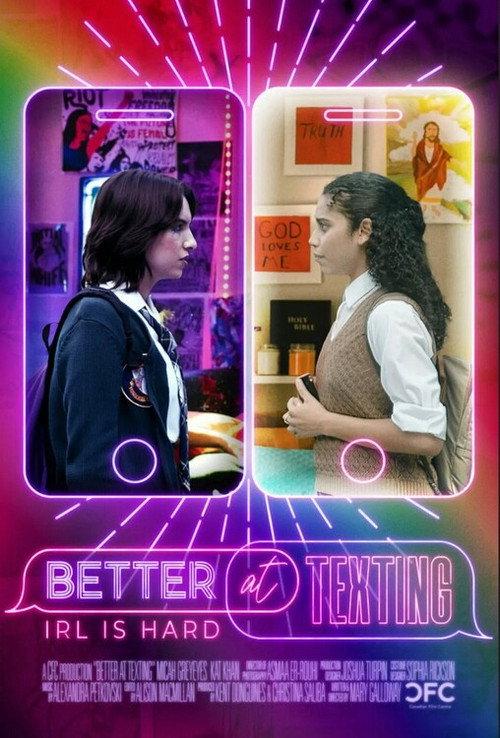 Better at Texting 2021 official movie poster
