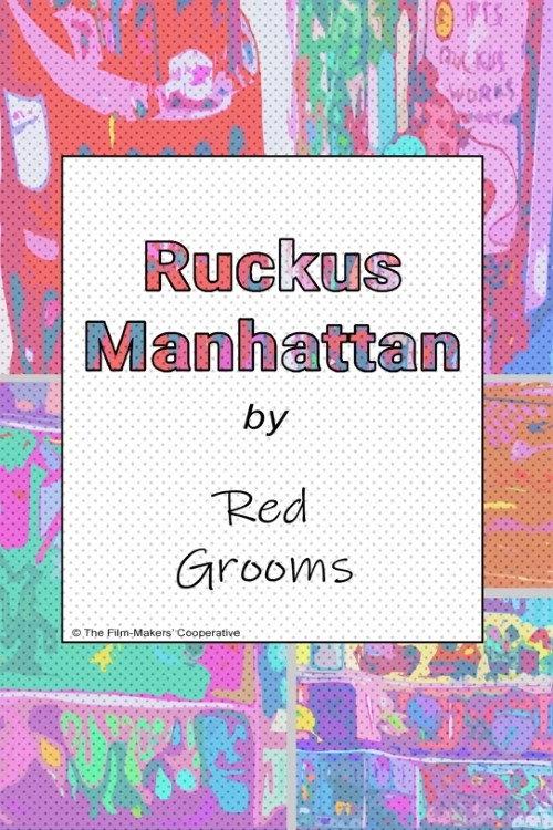 Ruckus Manhattan 1976 official movie poster