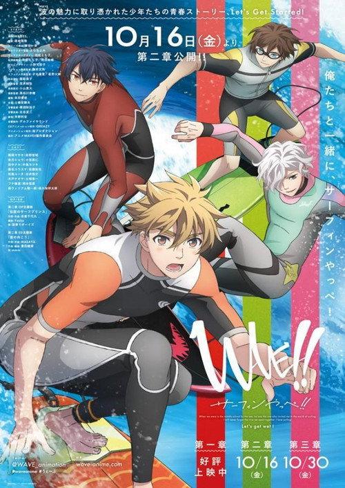 WAVE!! Surfing Yappe!! - Chapter 2 2020 official movie poster