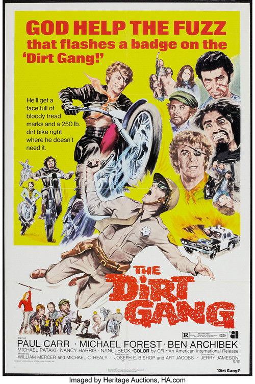 The Dirt Gang 1972 official movie poster