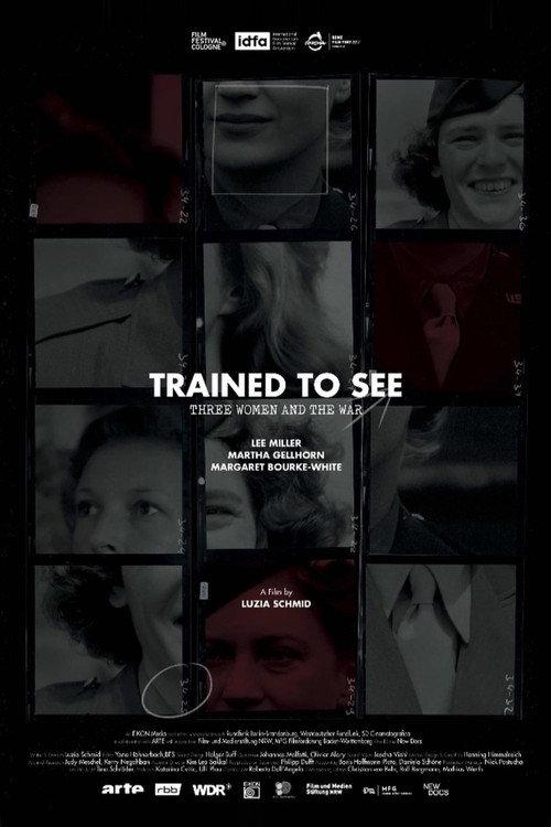 Trained to See – Three Women and the War 2022 official movie poster