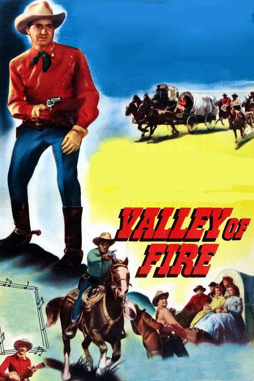 Valley of Fire 1951 official movie poster