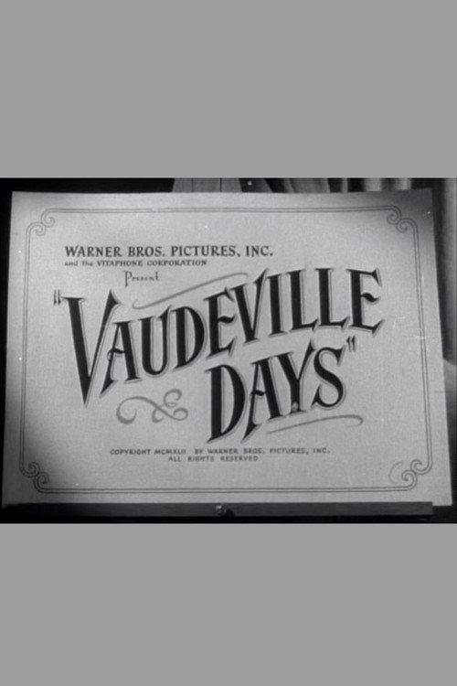 Vaudeville Days 1942 official movie poster