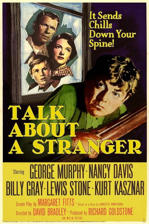 Talk About a Stranger 1952 official movie poster