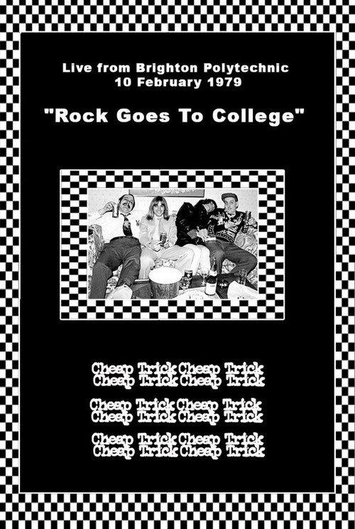 Cheap Trick: Rock Goes to College 1979 official movie poster