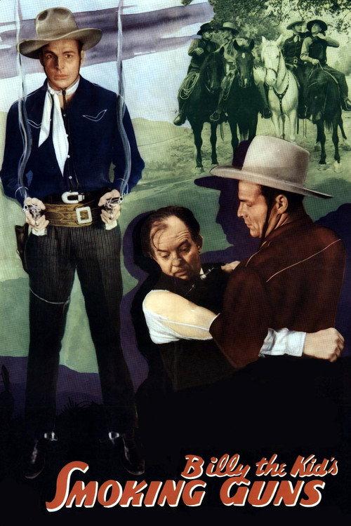 Billy the Kid's Smoking Guns 1942 official movie poster