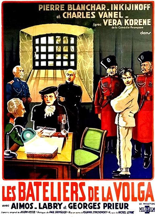 Les Bateliers de la Volga 1935 official movie poster