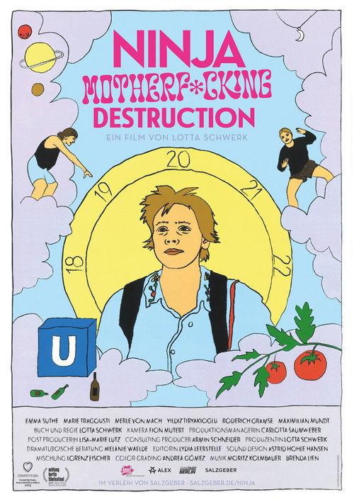Ninja Motherf*cking Destruction 2025 official movie poster