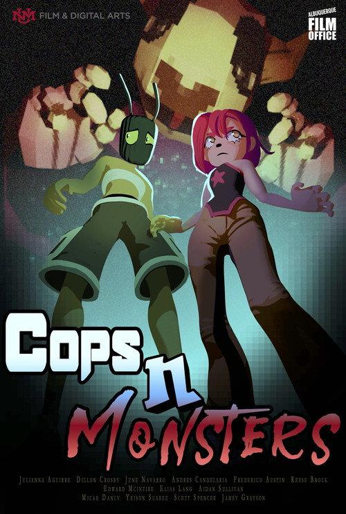 Cops N Monsters 2025 official movie poster