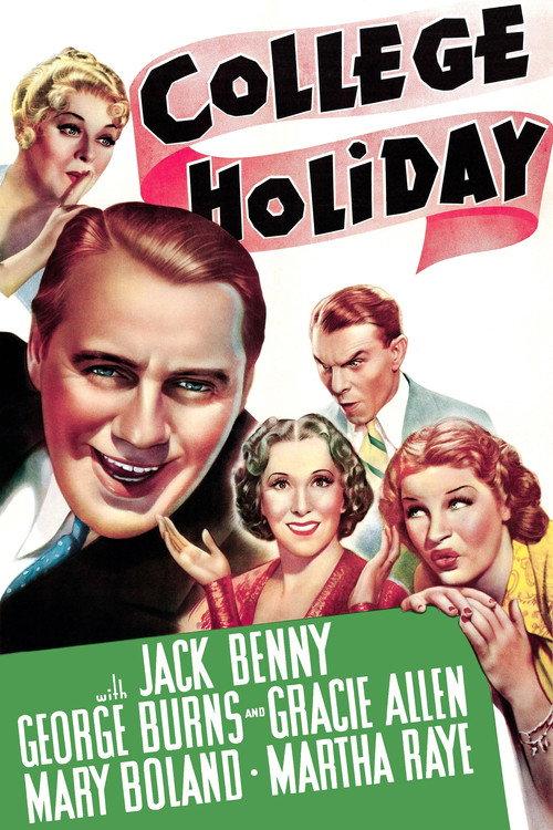 College Holiday 1936 official movie poster