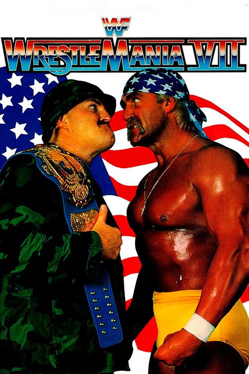 WWE Superstars & Stripes Forever: The March to WrestleMania VII 1991 official movie poster