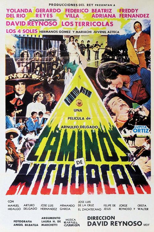 Caminos de Michoacan 1979 official movie poster