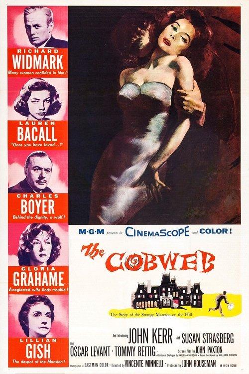 The Cobweb 1955 official movie poster