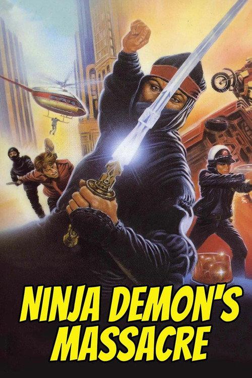 Ninja, Demon's Massacre 1988 official movie poster