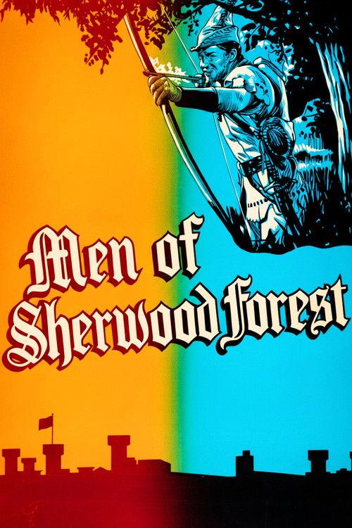 The Men of Sherwood Forest 1954 official movie poster