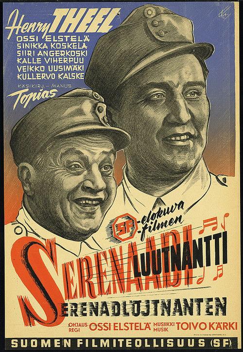 Serenaadiluutnantti 1949 official movie poster