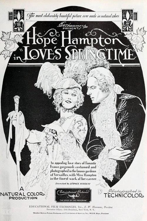 Love's Springtime 1927 official movie poster