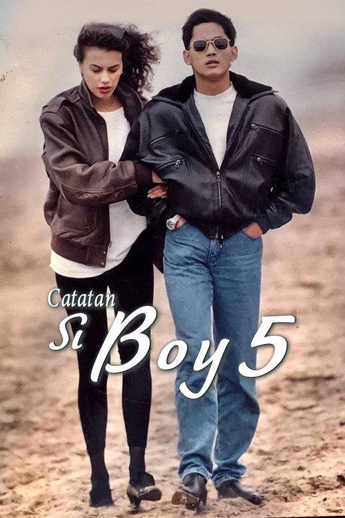 Catatan Si Boy 5 1991 official movie poster