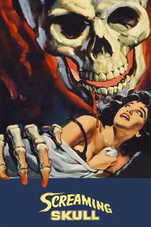 The Screaming Skull 1958 official movie poster