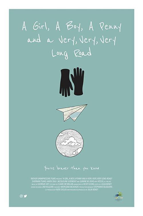 A Girl, a Boy, a Penny and a Very, Very, Very Long Road 2019 official movie poster