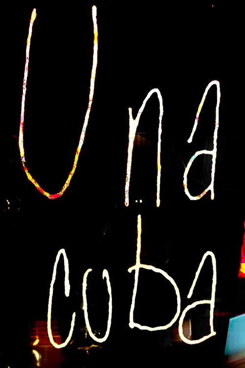 Una Cuba 2024 official movie poster